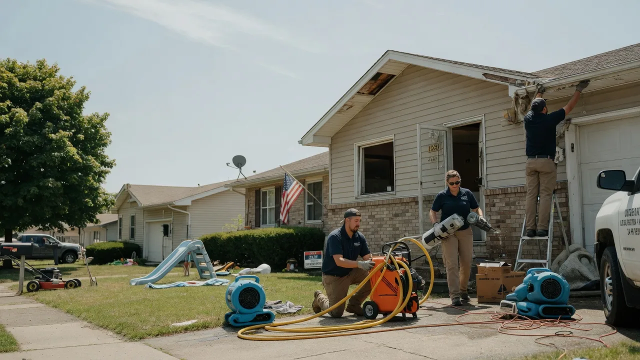 Water Damage Restoration in Rothschild, WI near me
